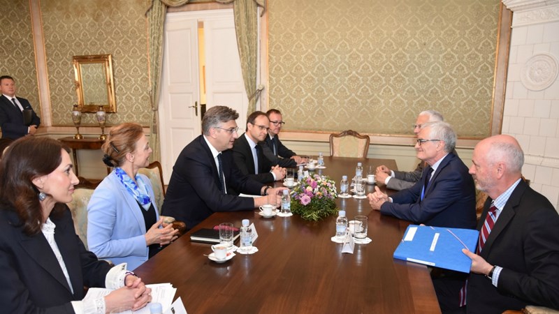 Predsjednik Vlade primio predsjednika Parlamentarne skupštine Vijeća Europe 